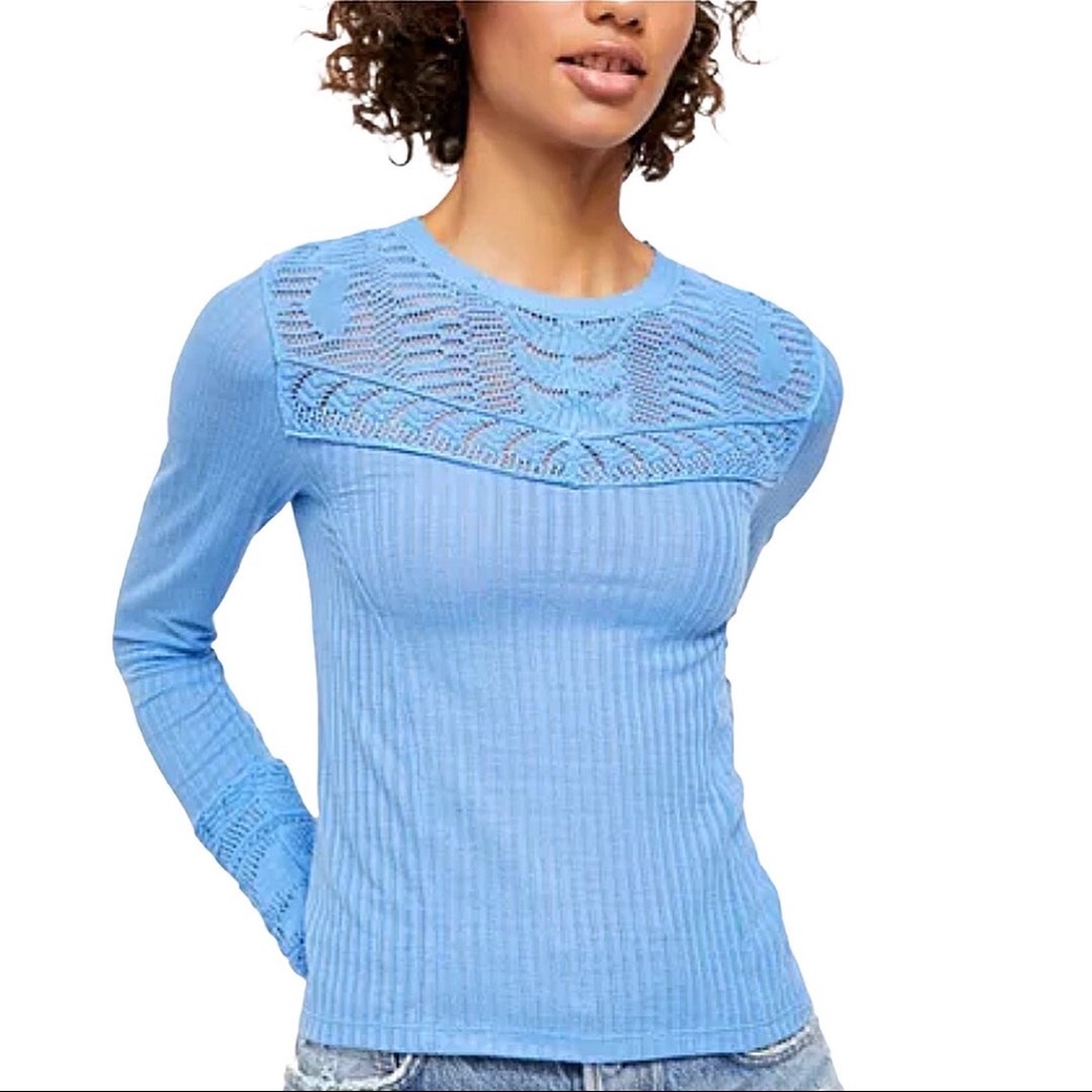 FREE PEOPLE | Collette Swit Sweater Top